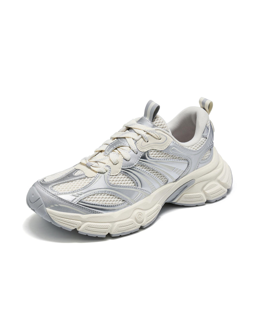 04556-199-M | MEN'S PALLAEIFFEL SNEAKERS | WT/GY/WT