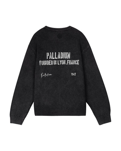 1010563-032 | MEN'S LOOSE FIT DROPPED SHOULDERS COTTON SWEATER | TAP SHOE