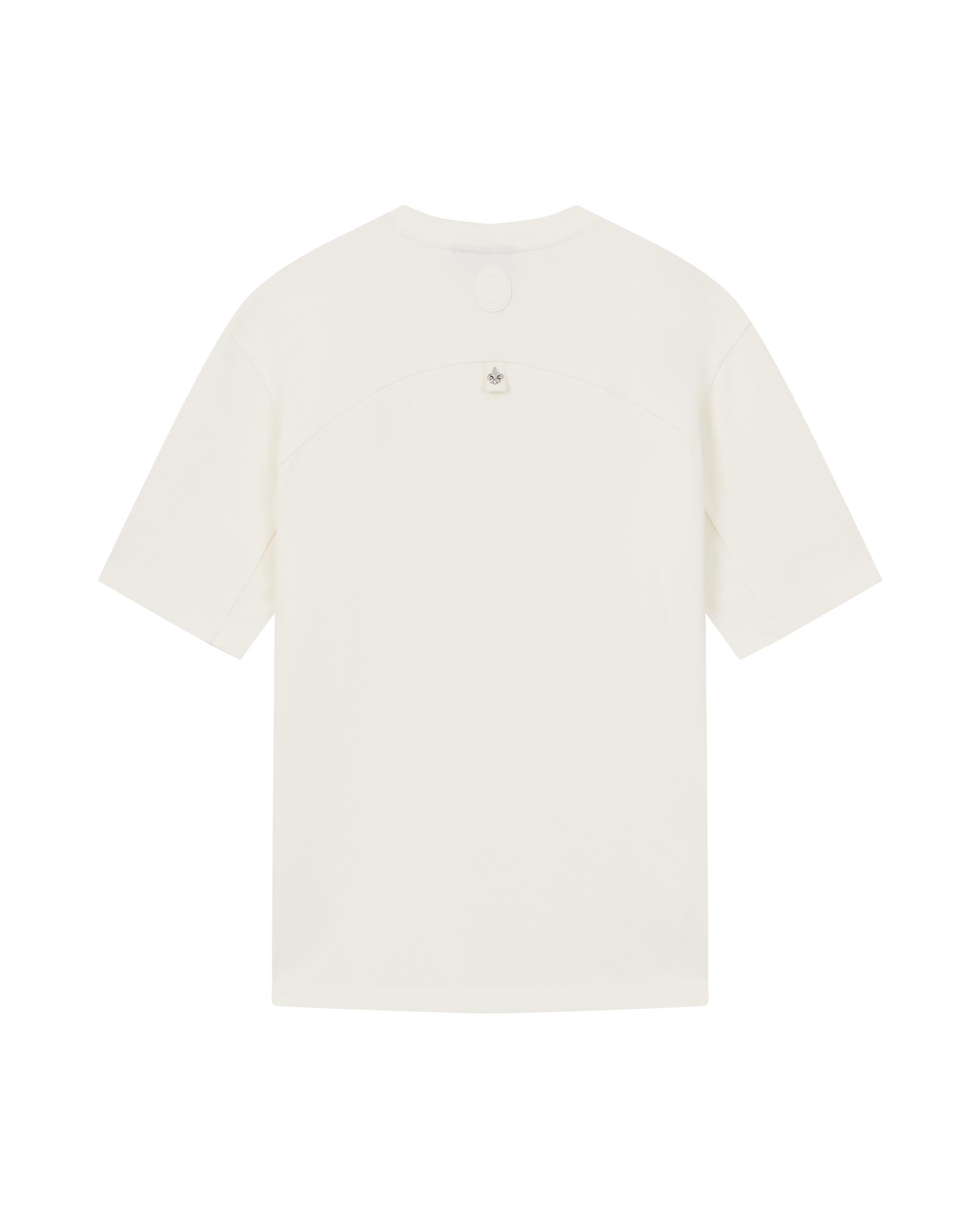 1010600-232 | MEN'S PALLADIUM LOGO LOOSE FIT COTTON T-SHIRT | VANILLA ICE