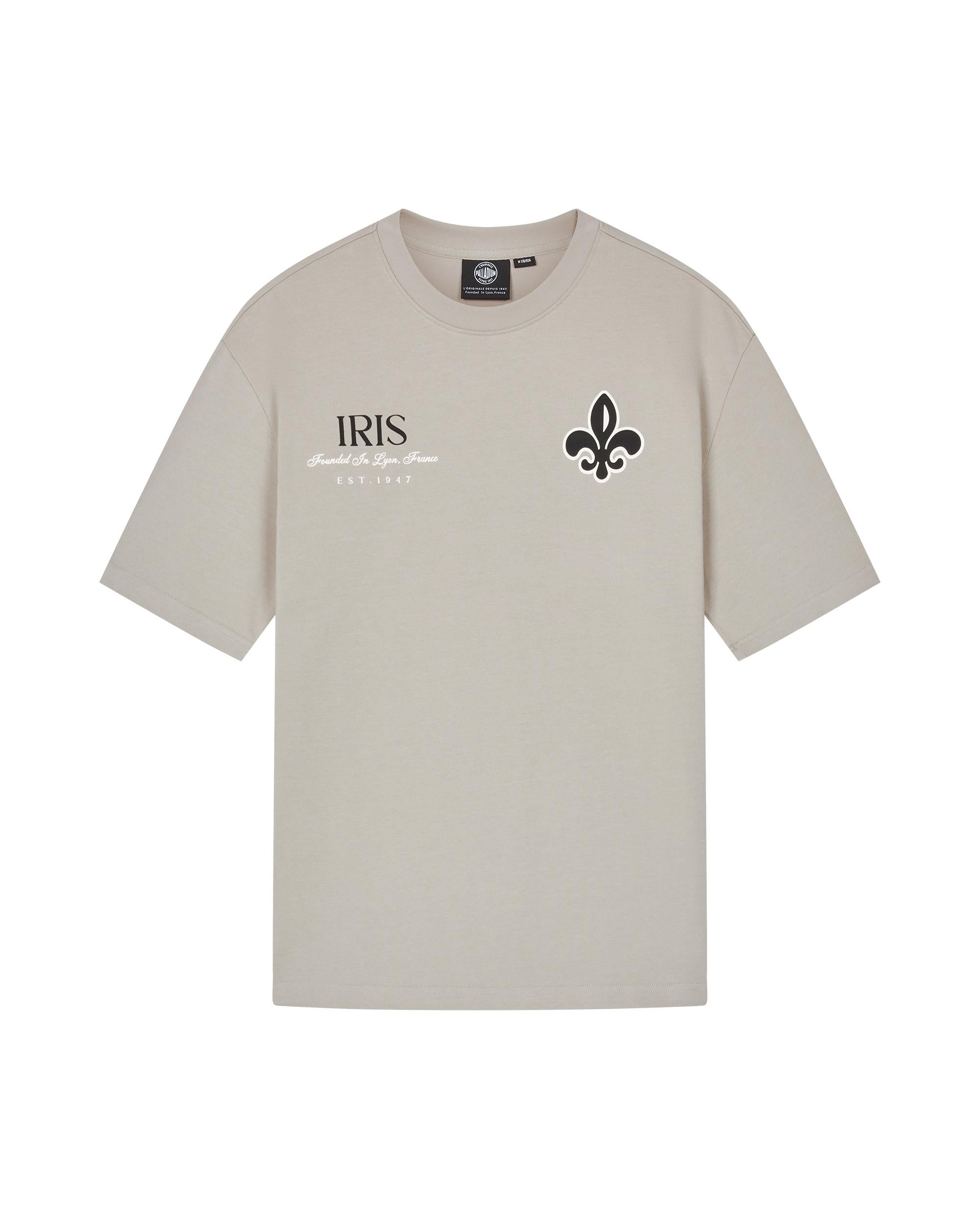 1011280-050 | MEN'S IRIS LOGO VINTAGE LOOSE FIT T-SHIRT | MOON ROCK