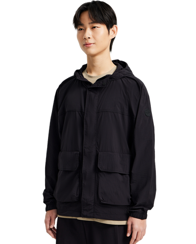 1011528-008 | MEN'S CARGO HOODED JACKET | BLACK