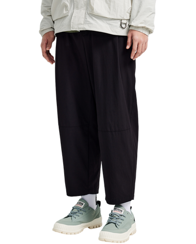 1011534-008 | MEN'S BARREL LEG PANTS | BLACK