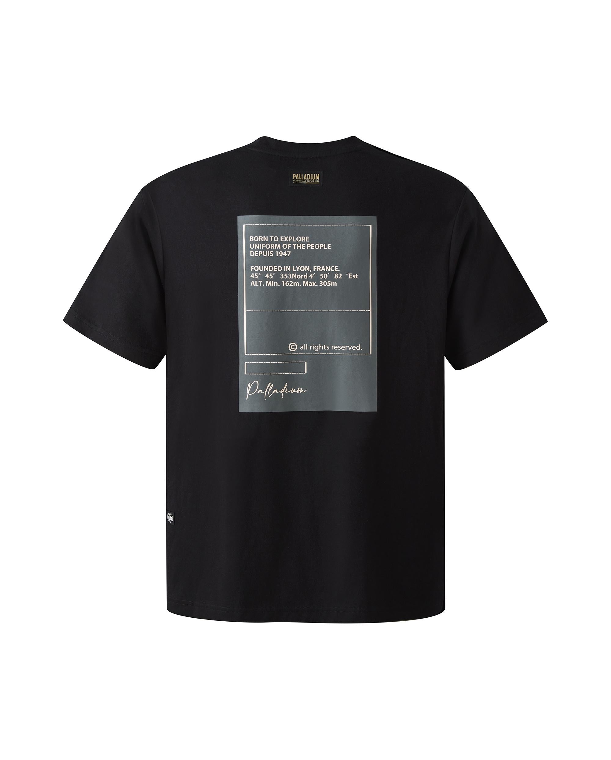 1011708-008 | MEN'S PALLADIUM LOGO T-SHIRT | BLACK