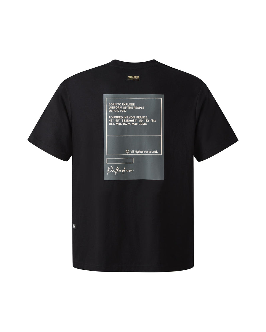 1011708-008 | MEN'S PALLADIUM LOGO T-SHIRT | BLACK