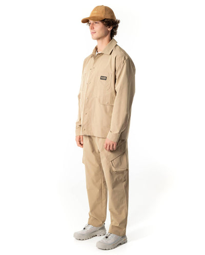 1011734-297 | MEN'S PALLADIUM LOGO WATER REPELLENT CARGO JACKET | HERITAGE CAMEL