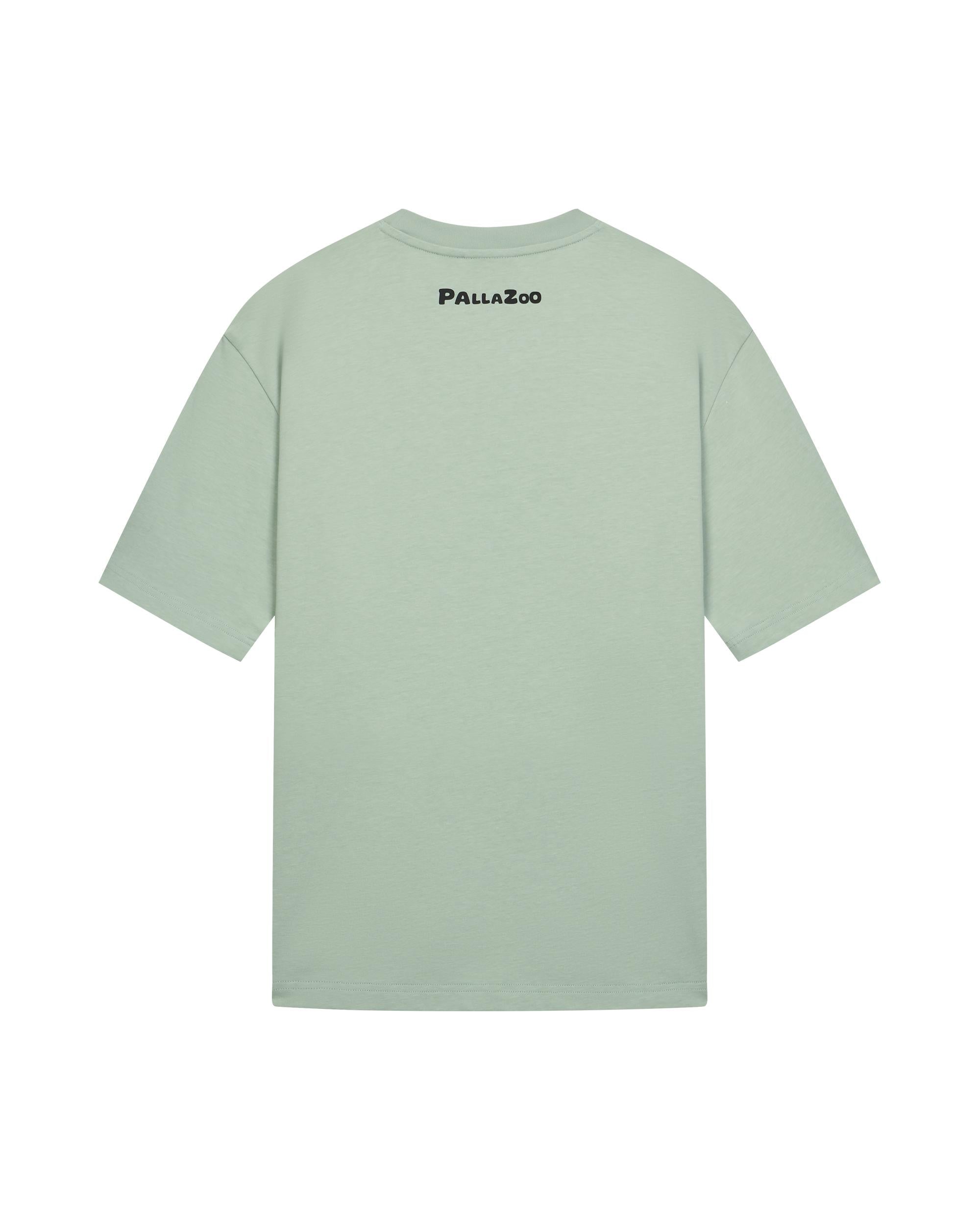 1011785-376 | MEN'S CAPYBARA LOGO LOOSE FIT COTTON T-SHIRT | JADEITE