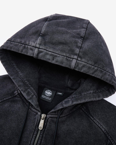 1011843-032 | MEN'S IRIS LOGO LOOSE FIT WASHED COTTON JACKET | TAP SHOE