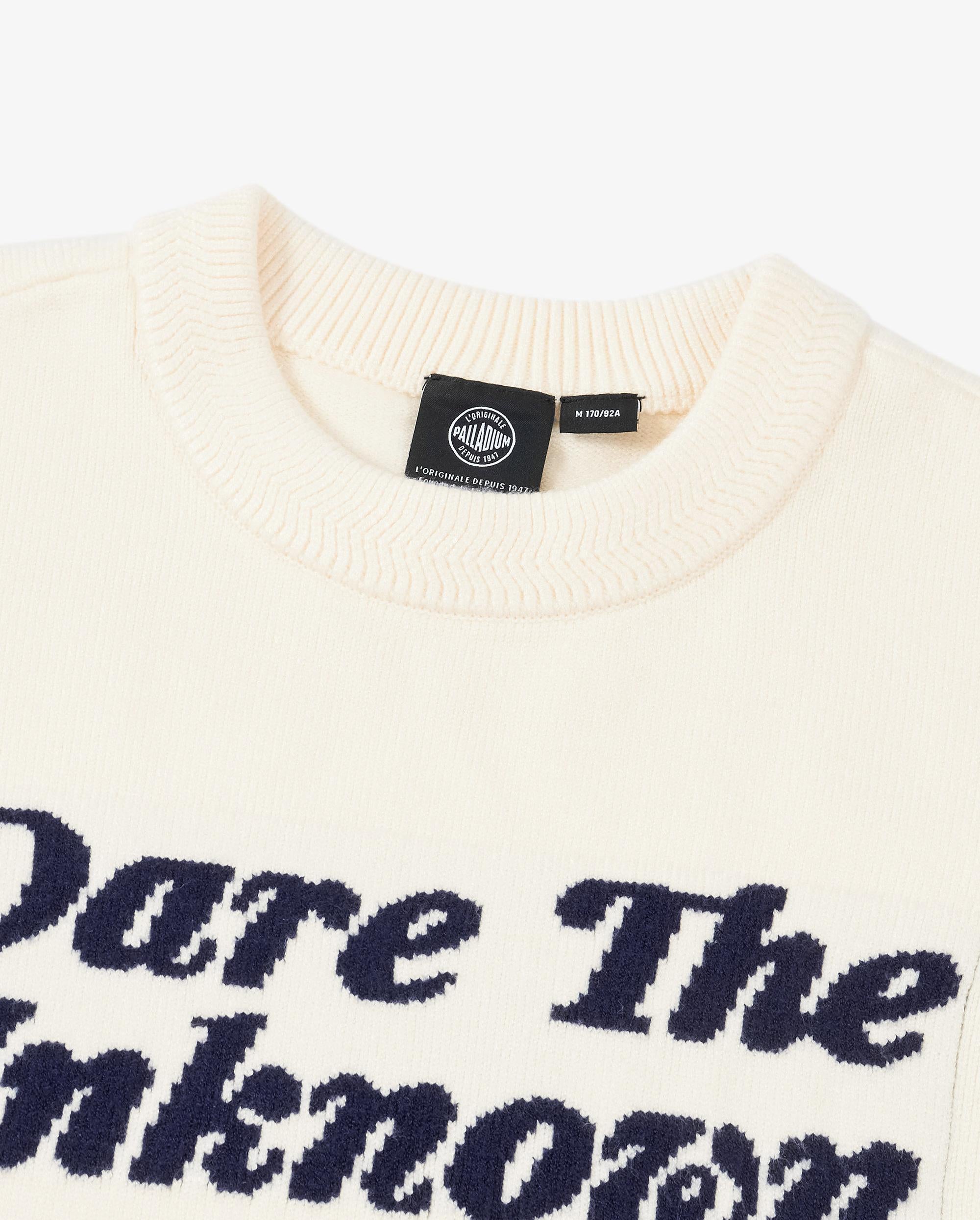 1011894-232 | MEN'S DARE THE UNKNOWN DROPPED SHOULDERS SWEATER | VANILLA ICE