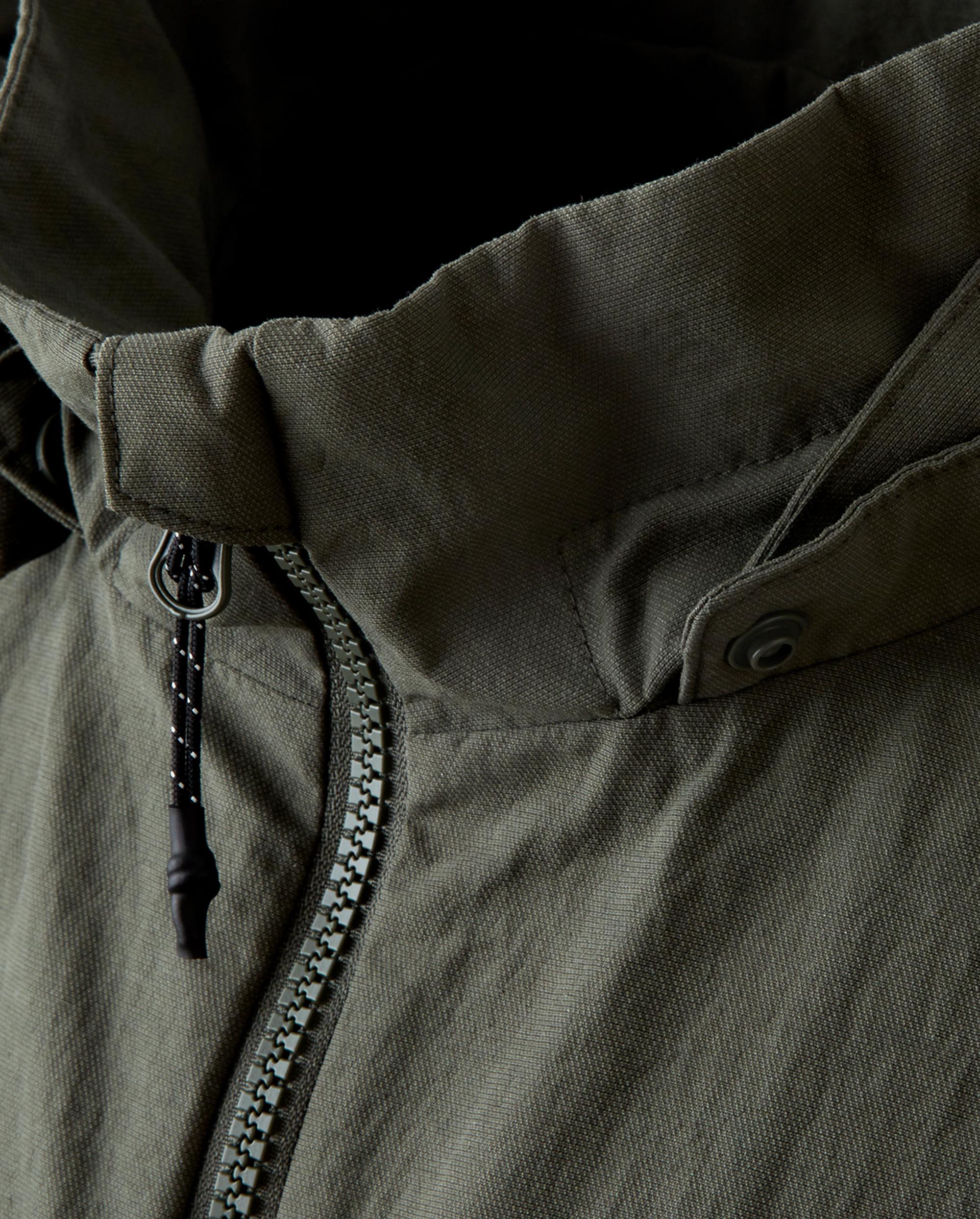 1012309-314 | MEN'S PALLADIUM LOGO CARGO HOODED JACKET | DRY GREEN