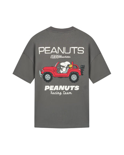 1012429-123 | PALLADIUM X SNOOPY LOGO LOOSE FIT COTTON T-SHIRT | THUNDERSTORM