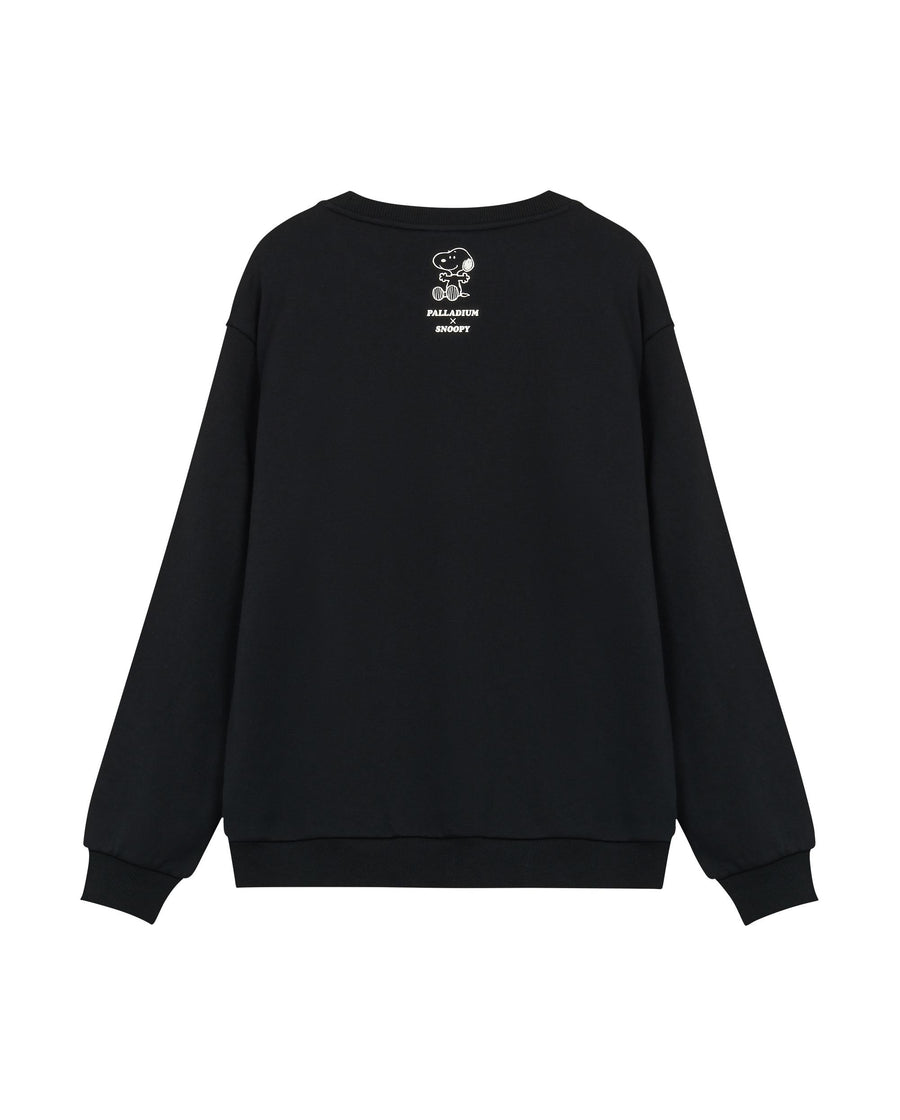 1012571-032 | PALLADIUM X SNOOPY PRINTED LOOSE FIT SWEATSHIRT | TAP SHOE