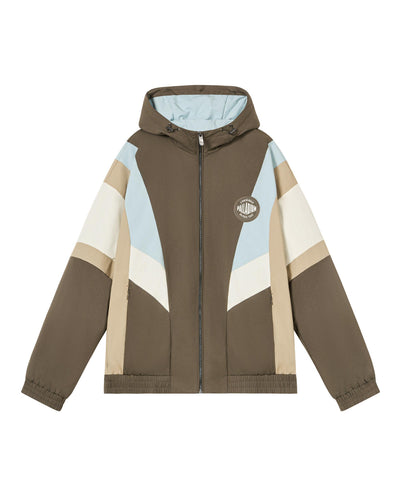 1012755-246 | MEN'S LOGO LOOSE FIT COLOR BLOCKS HOODED JACKET | CANTEEN