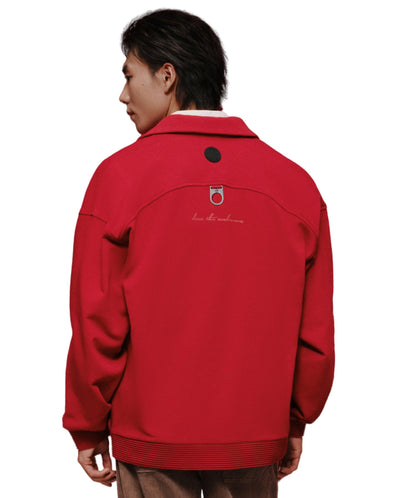 1012774-603 | MEN'S CNY HORSE THEME LOGO LOOSE FIT JACKET | EMBOLDENED