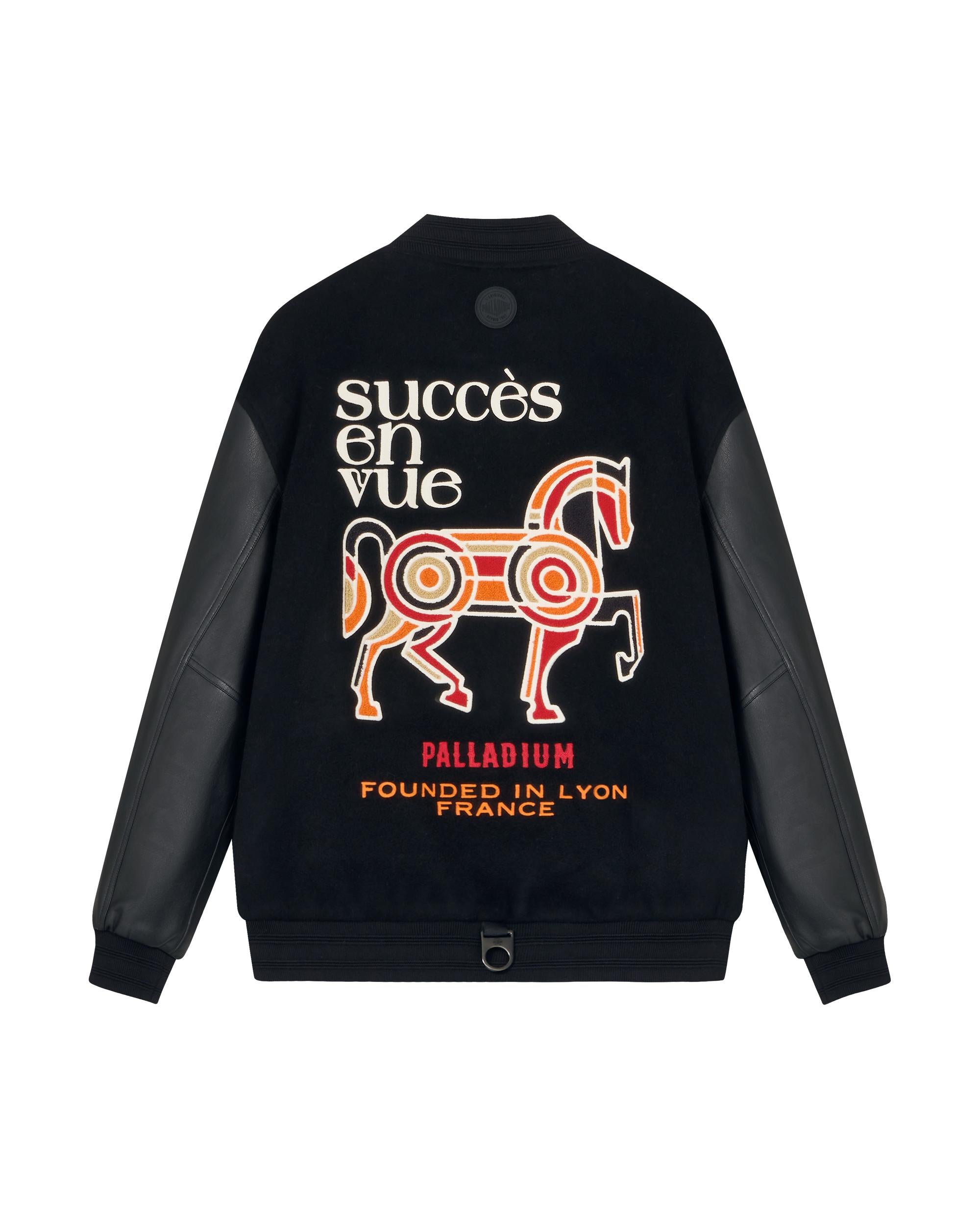 1012776-032 | MEN'S CNY THEME LOGO OVERSIZE WOOL-BLEND JACKET | TAP SHOE