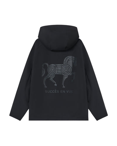 1012779-032 | MEN'S CNY LOOSE FIT WATER REPELLENT HOODED JACKET | TAP SHOE