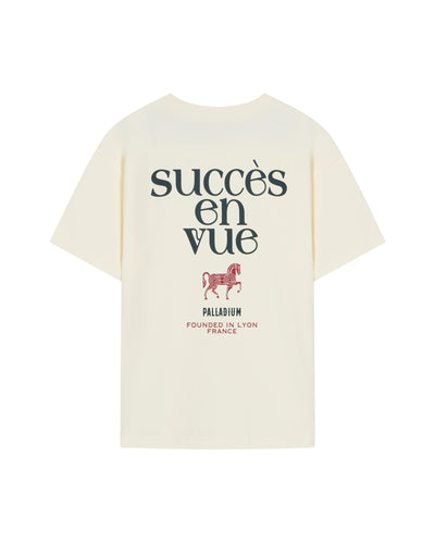 1012788-232 | MEN'S CNY THEME LOGO LOOSE FIT COTTON T-SHIRT | VANILLA ICE