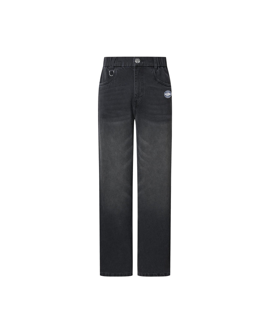 1012794-032 | MEN'S PALLADIUM LOGO WASHED DENIM JEANS | TAP SHOE