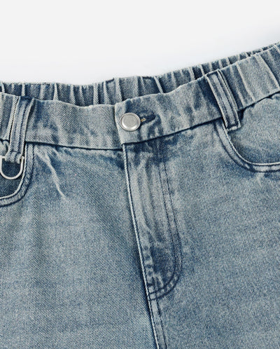 1012794-405 | MEN'S PALLADIUM LOGO WASHED DENIM JEANS | GLACIER LAKE