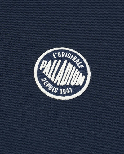1012798-403 | MEN'S PALLADIUM LOGO DROPPED SHOULDERS SWEATSHIRT | TOTAL ECLIPSE