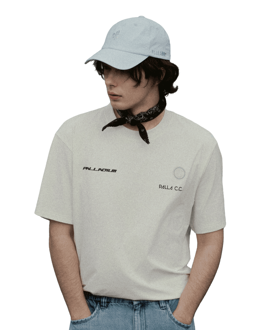 1012990-262 | MEN'S PALLAC.C SWEAT ABSORB QUICK-DRY  T-SHIRT | MARSHMALLOW