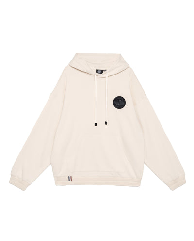 107779-295 | MEN'S PALLADIUM LOGO LOOSE FIT COTTON HOODIE | BIRCH