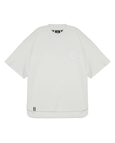 108835-262 | MEN'S PALLADIUM LOGO LOOSE FIT T-SHIRT | MARSHMALLOW