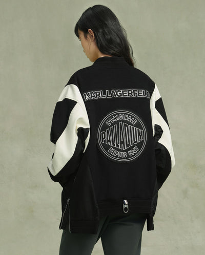 109234-032 | MEN'S PALLADIUM X KARL LAGERFELD JACKET | LEAD BLACK