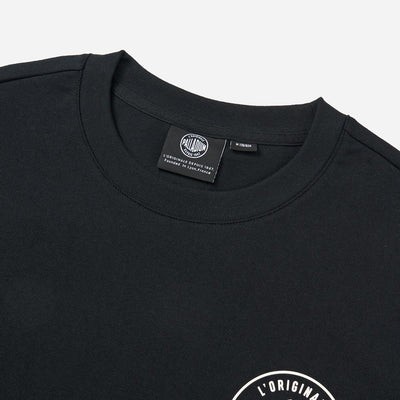109644-032 | MEN'S HERITAGE PALLADIUM LOGO LOOSE FIT COTTON T-S | TAP SHOE
