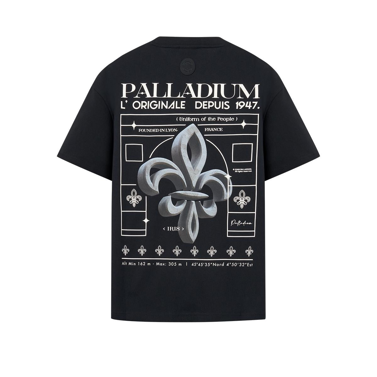 109648-032 | MEN'S VINTAGE PALLADIUM LOGO LOOSE FIT COTTON T-SH | TAP SHOE