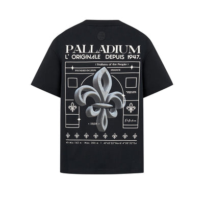 109648-032 | MEN'S VINTAGE PALLADIUM LOGO LOOSE FIT COTTON T-SH | TAP SHOE