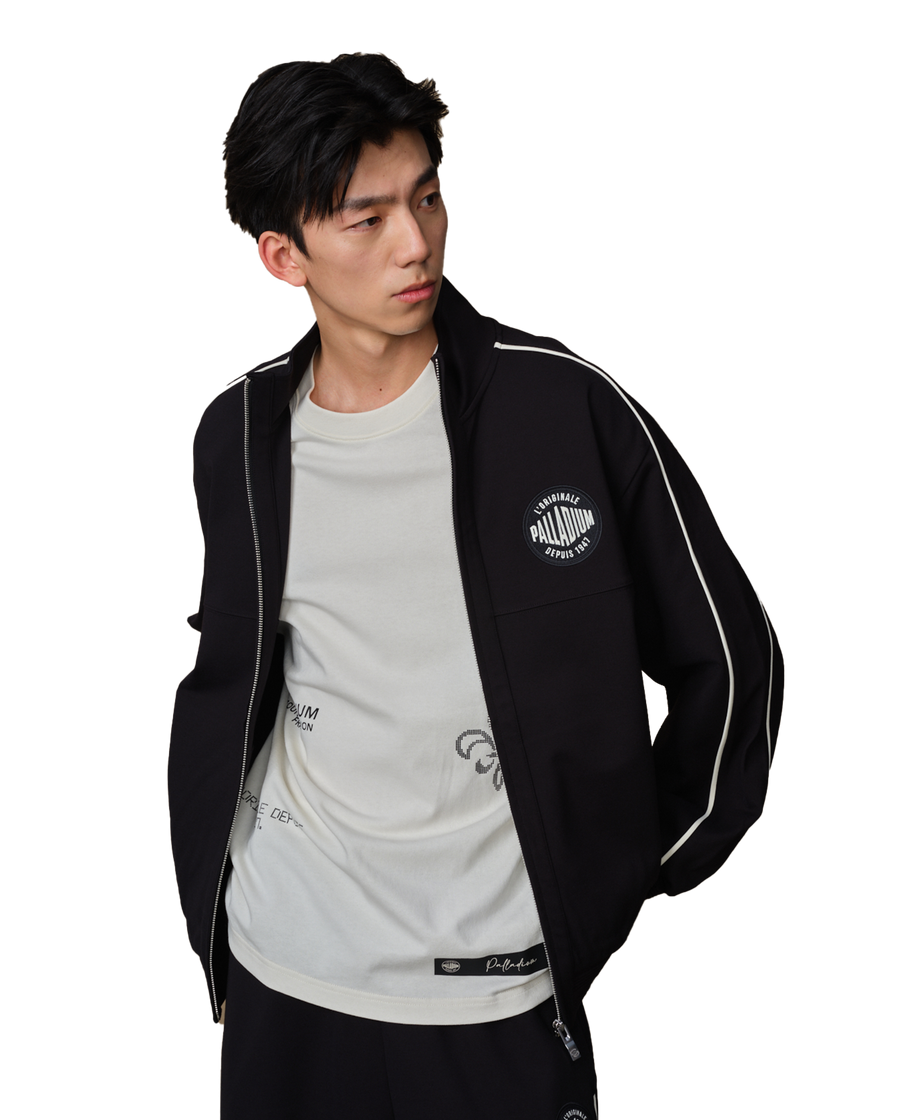 109658-032 | MEN'S PALLADIUM LOGO SIDE STRIPED JACKET | TAP SHOE