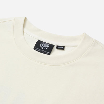109735-262 | MEN'S VINTAGE PALLADIUM LOGO LOOSE FIT COTTON T-SH | MARSHMALLOW