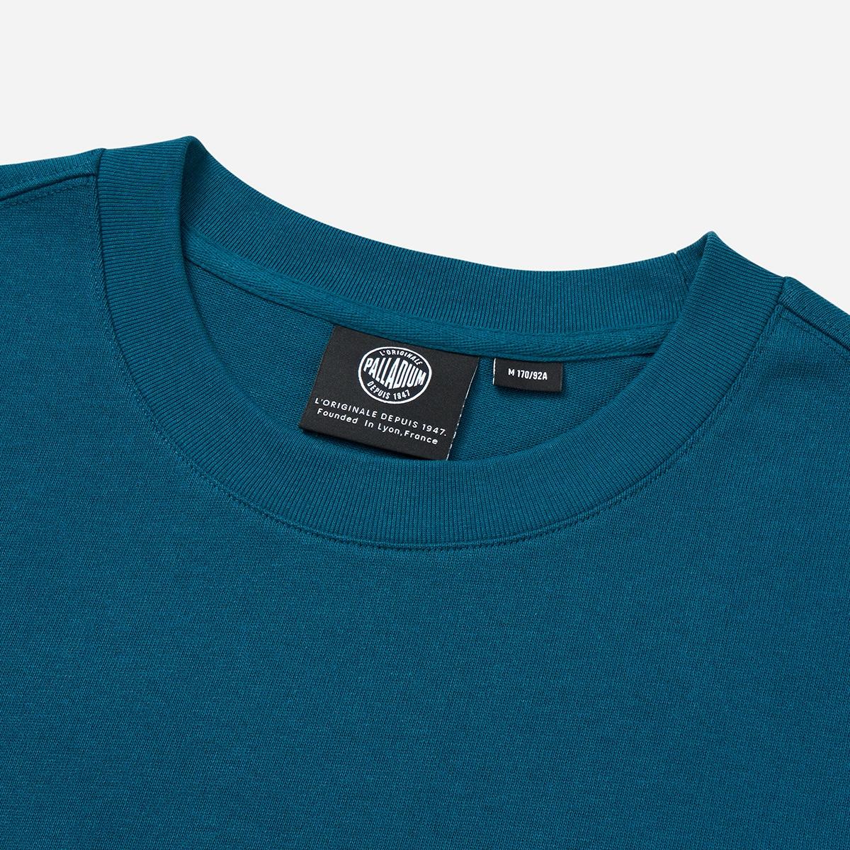109735-469 | MEN'S VINTAGE PALLADIUM LOGO LOOSE FIT COTTON T-SH | LEGION BLUE