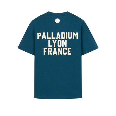 109735-469 | MEN'S VINTAGE PALLADIUM LOGO LOOSE FIT COTTON T-SH | LEGION BLUE