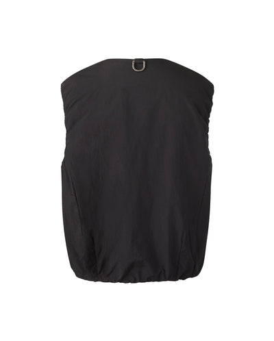 1911713-008 | WATER REPELLENT REVERSIBLE PADDED VEST JACKET | BLACK