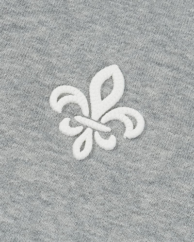 1911993-081 | WOMEN'S PALLADIUM IRIS LOGO SIDE TAPED COTTON SWEA | GY BN13