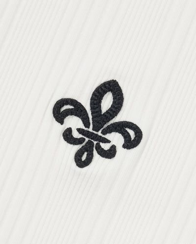 1912003-262 | WOMEN'S IRIS LOGO LONG SLEEVES T-SHIRT | MARSHMALLOW