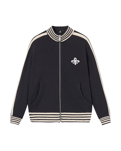 1912838-403 | WOMEN'S IRIS LOGO SIDE TAPED JACKET CARDIGAN | TOTAL ECLIPSE