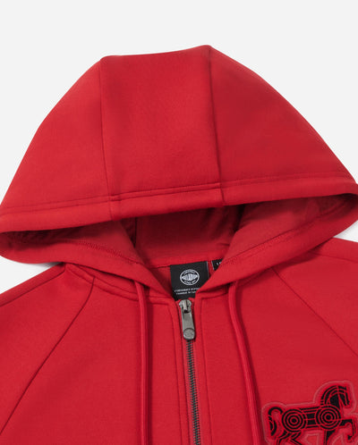 1912844-603 | WOMEN'S CNY THEME LOGO HOODED JACKET | EMBOLDENED