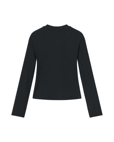 1912845-032 | WOMEN'S CNY THEME HENLEY COLLAR KNITWEAR | TAP SHOE