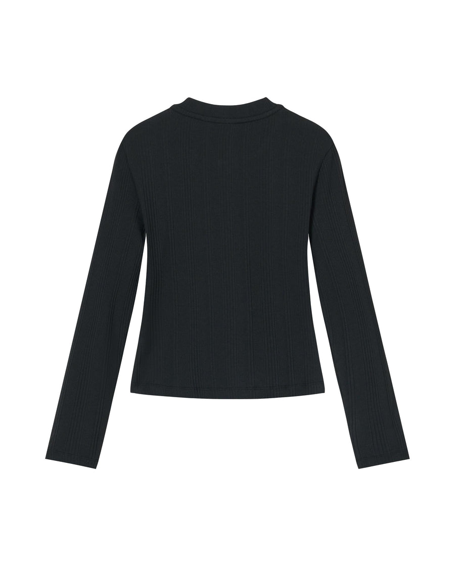1912845-032 | WOMEN'S CNY THEME HENLEY COLLAR KNITWEAR | TAP SHOE