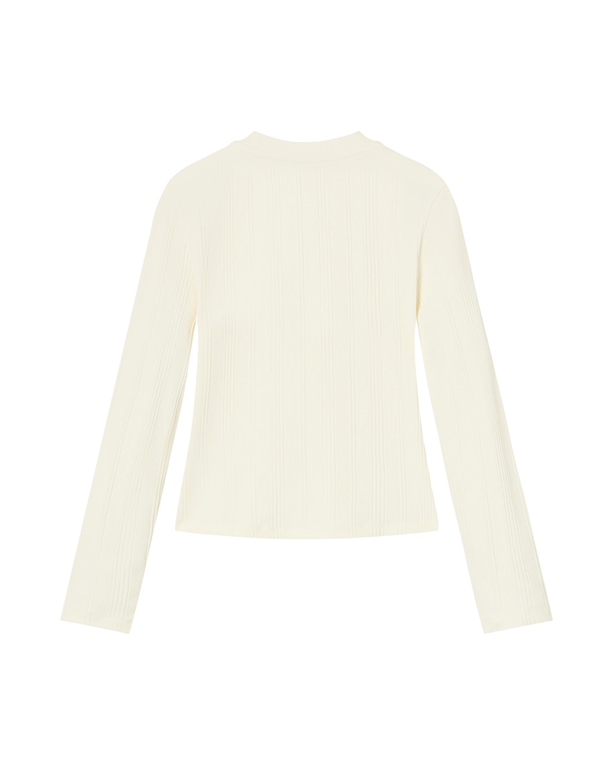 1912845-232 | WOMEN'S CNY THEME HENLEY COLLAR KNITWEAR | VANILLA ICE