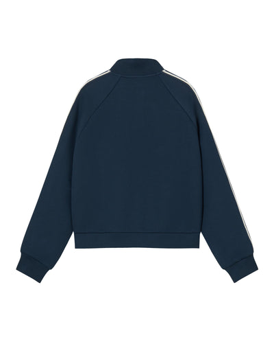1912850-403 | WOMEN'S IRIS LOGO SIDE TAPED STAND COLLAR JACKET | TOTAL ECLIPSE