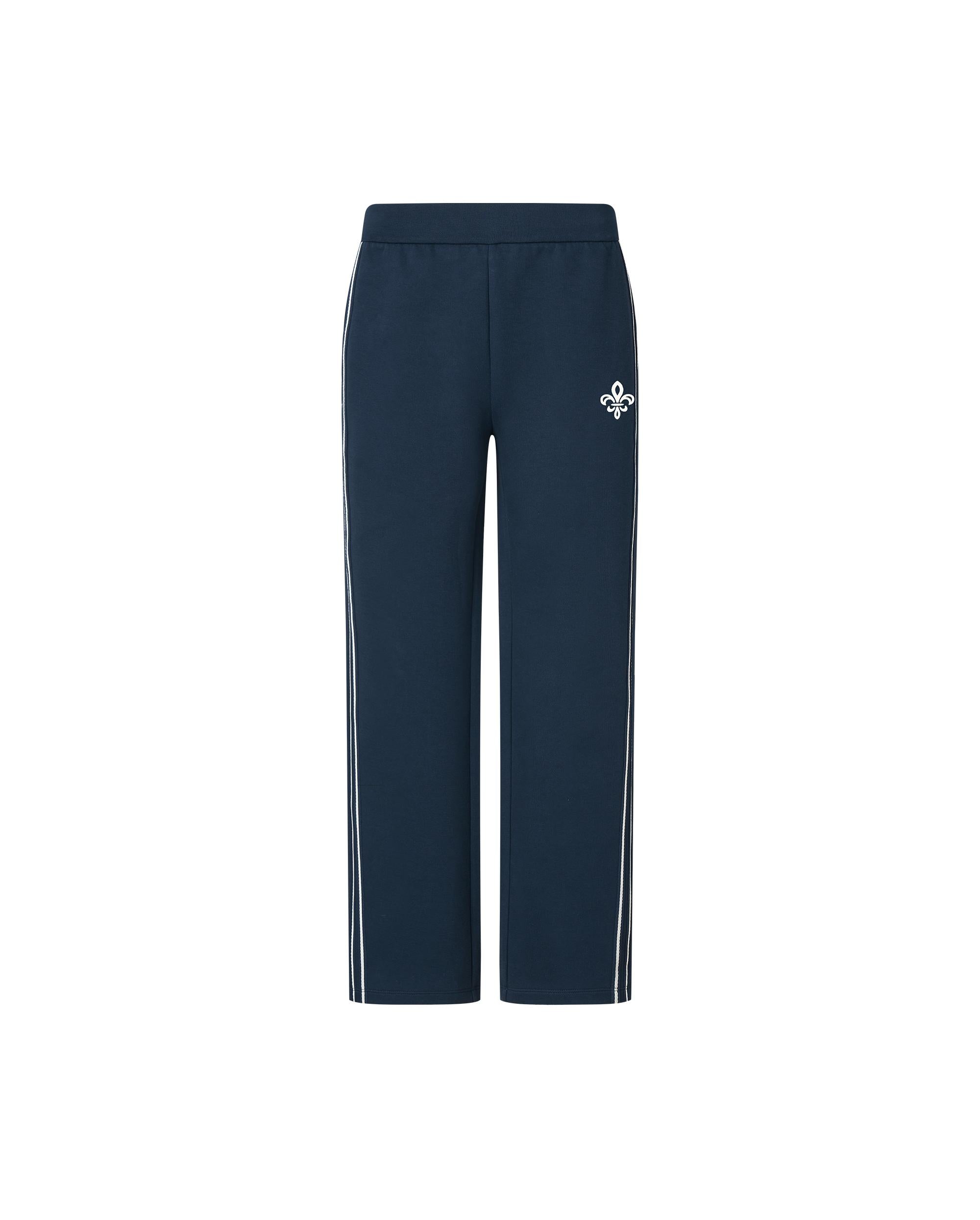 1912853-403 | WOMEN'S IRIS LOGO SIDE TAPED STRAIGHT PANTS | TOTAL ECLIPSE