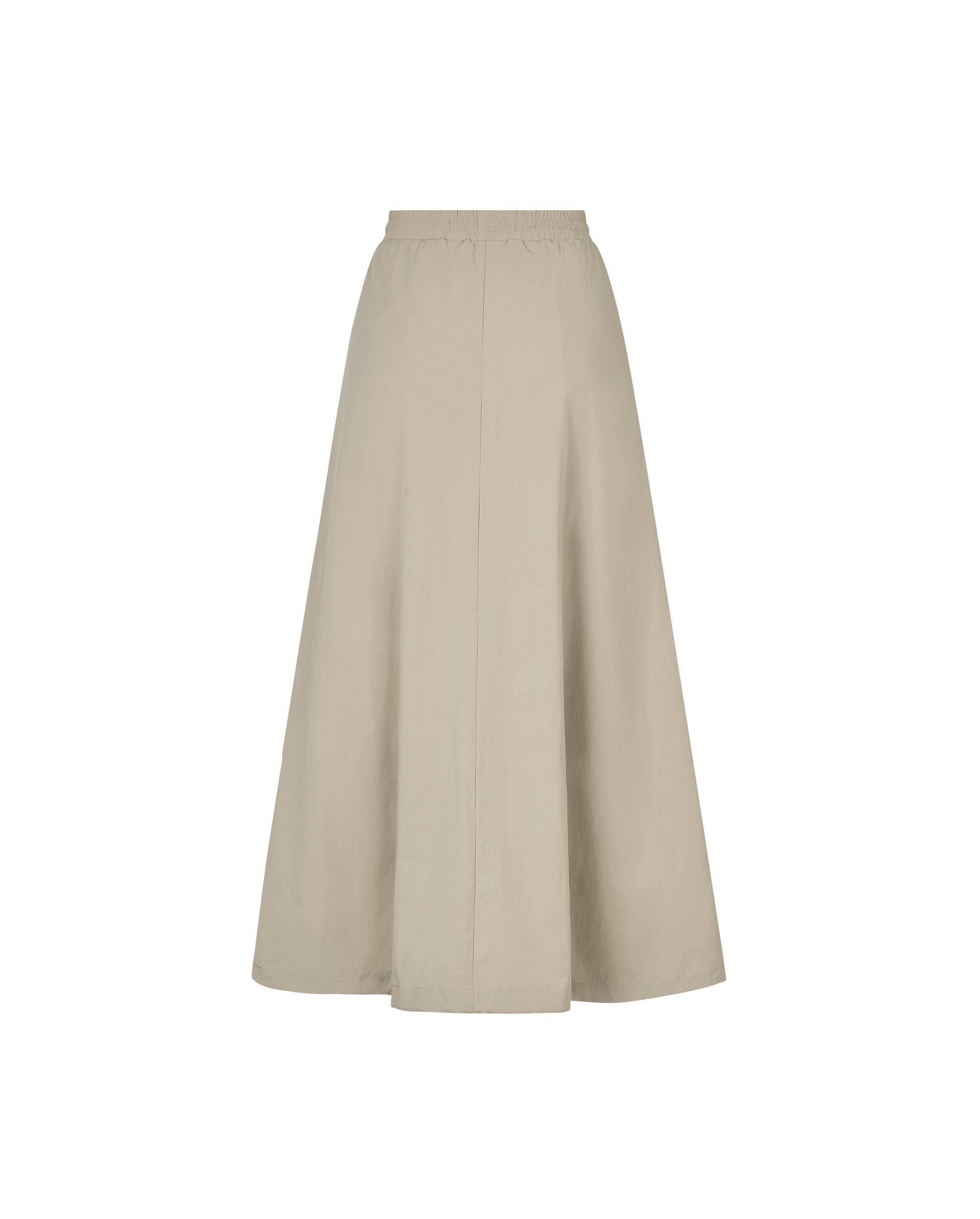1913047-051 | WOMEN'S IRIS LOGO MIDI SKIRT | CROCKERY
