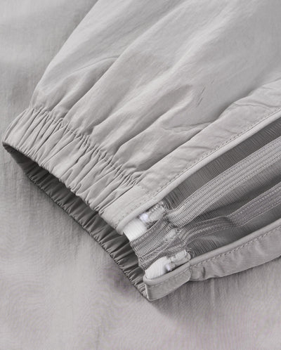 1913612-033 | WOMEN'S LOOSE FIT CROPPED SIDE STRIPES JACKET | DRIZZLE