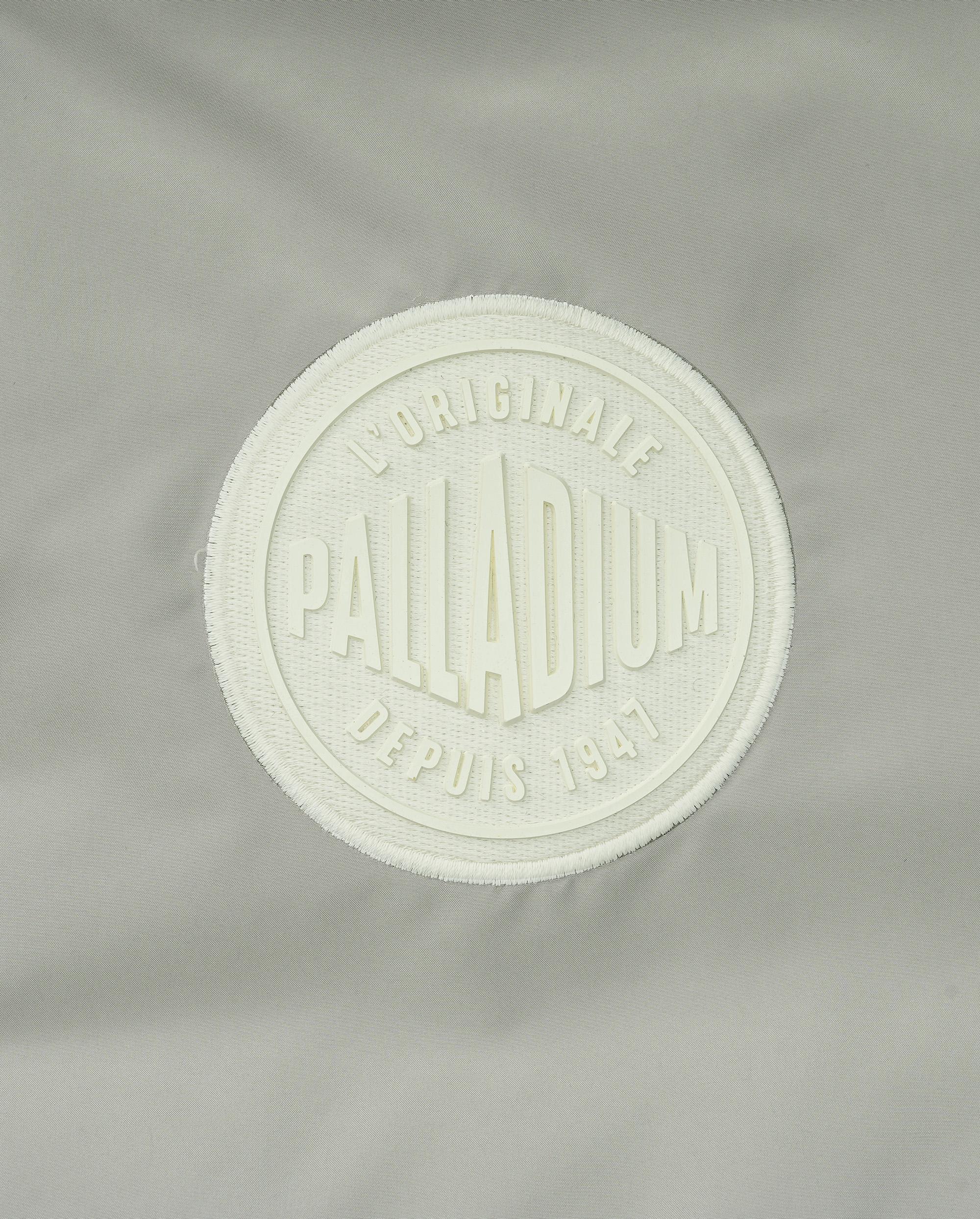 198969-031 | WOMEN'S PALLADIUM LOGO DOWN JACKET | FLINT GRAY