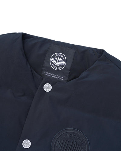 198969-032 | WOMEN'S PALLADIUM LOGO DOWN JACKET | LEAD BLACK