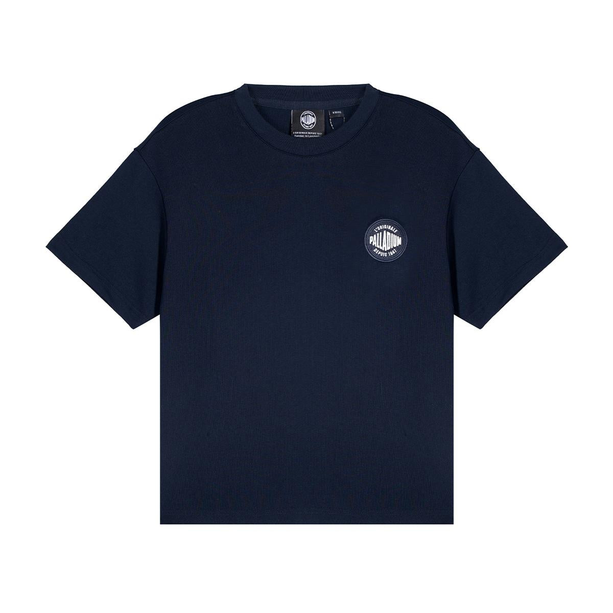 199812-406 | WOMEN'S PALLADIUM LOGO LOOSE FIT COTTON T-SHIRT | SALUTE