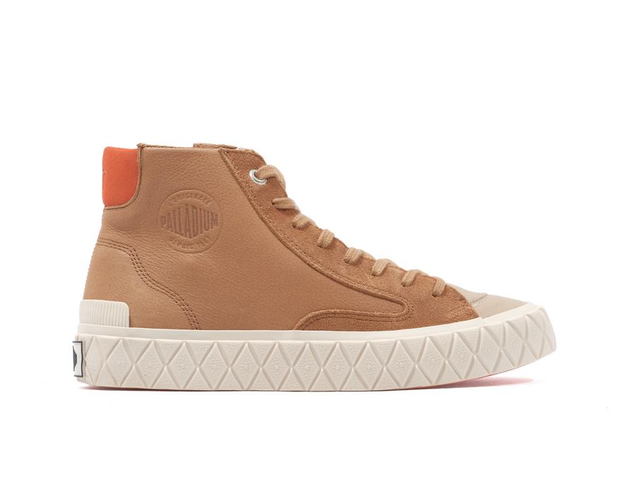 74320-239-M | PALLA ACE CHUKKA SUEDE | DR BWN/FIRECRACK